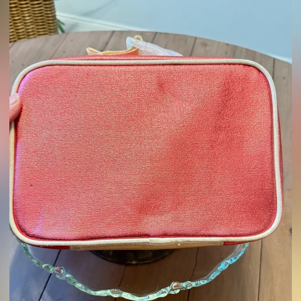 STATE Kids Travel Case in Coral Pink with Cream Trim